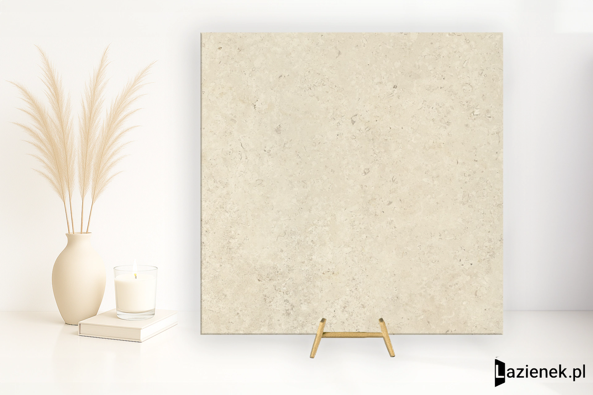 Graniti Fiandre Pietre Maximum Luna Limestone płomieniowana 100x100 cm gr. 6 mm - płytka rektyfikowana / MPP10161010